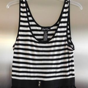 Susie Rose Black & White Dress